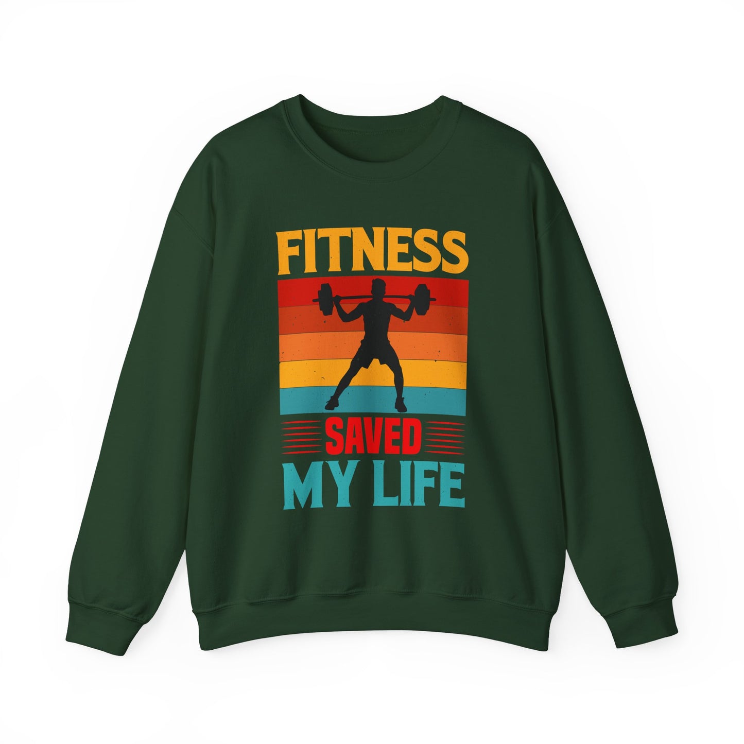 Fitness Saved My Life Gym Crewneck Sweatshirt
