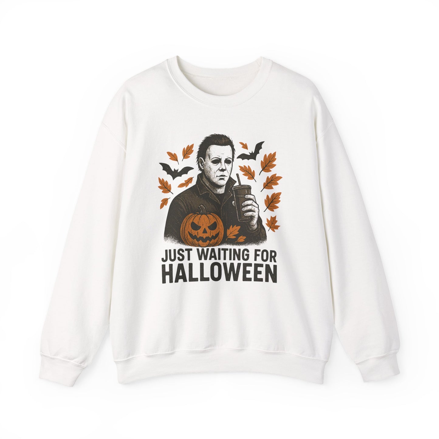 Just Waiting for Halloween Crewneck Sweatshirt - Samberule