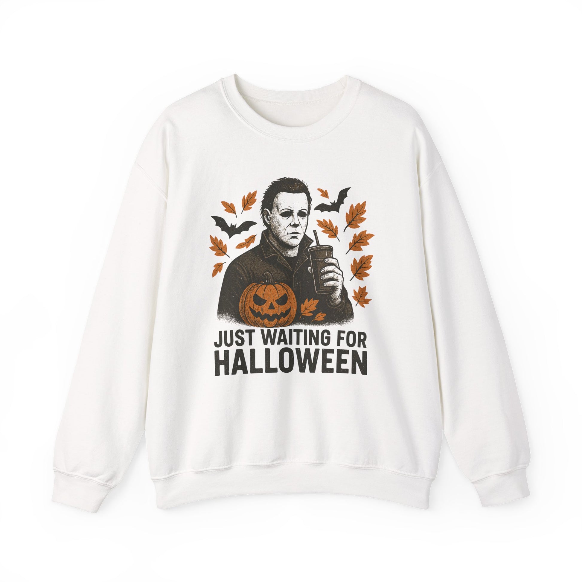 Just Waiting for Halloween Crewneck Sweatshirt - Samberule