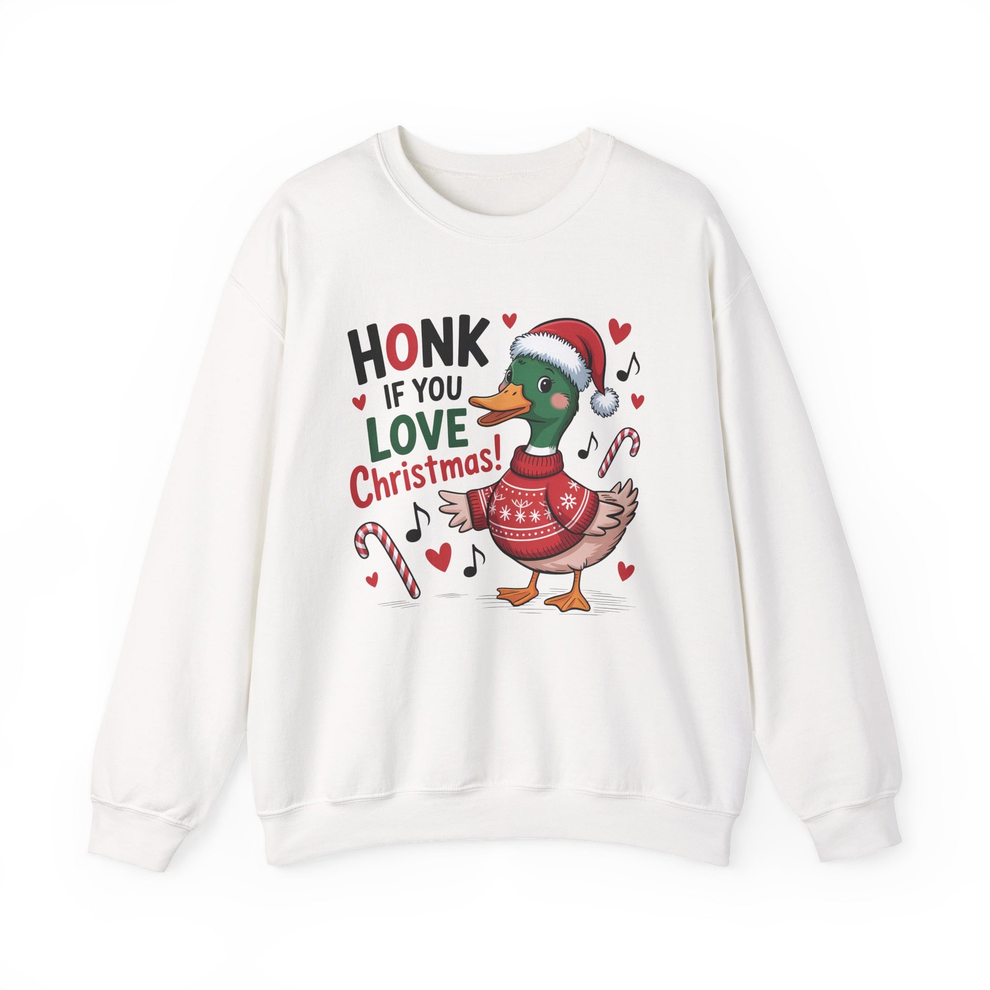 Honk If You Love Christmas Crewneck Sweatshirt - Samberule