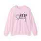 Keep Shining Motivational Crewneck Sweatshirt