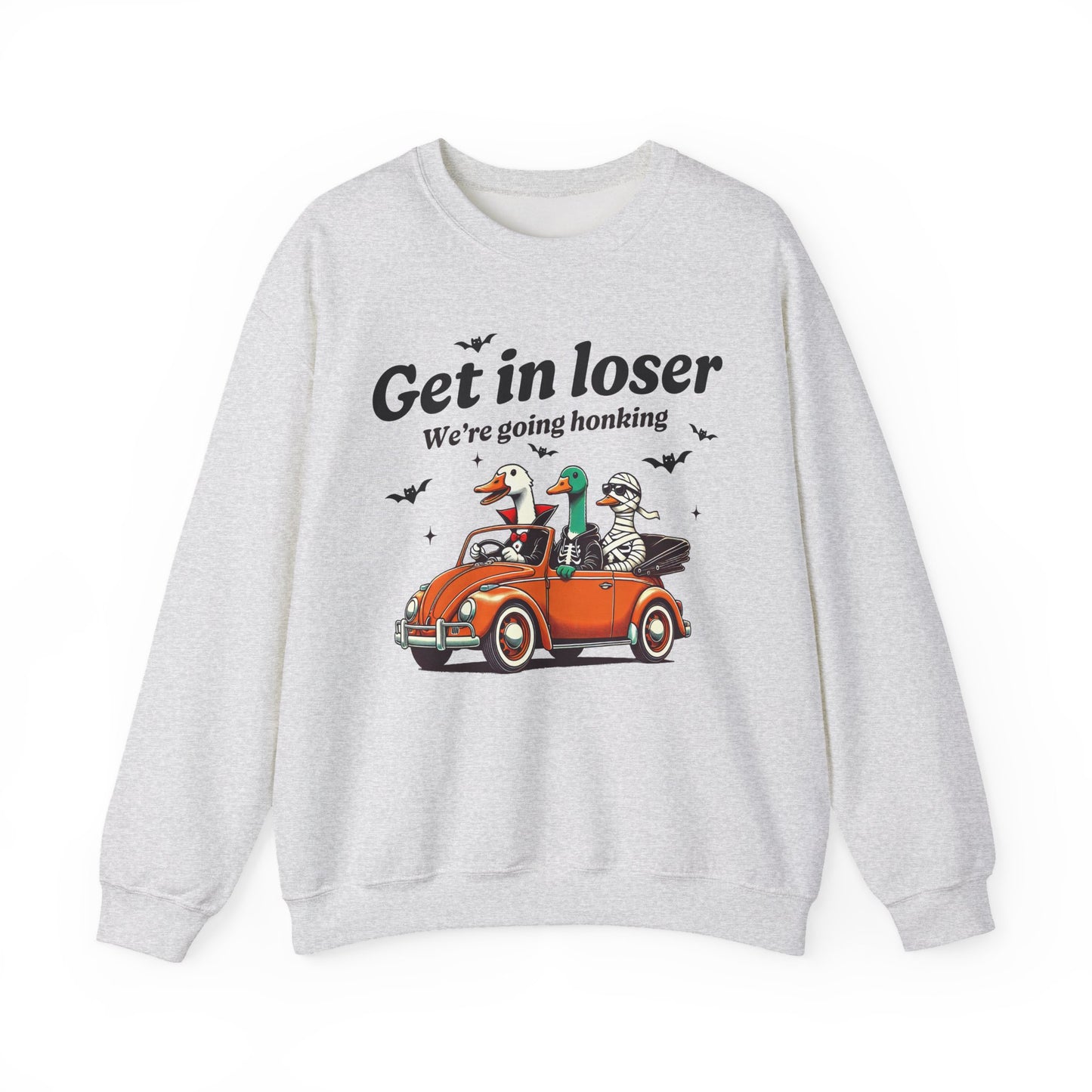Get in Loser, We're Going Honking Halloween Crewneck Sweatshirt - Samberule