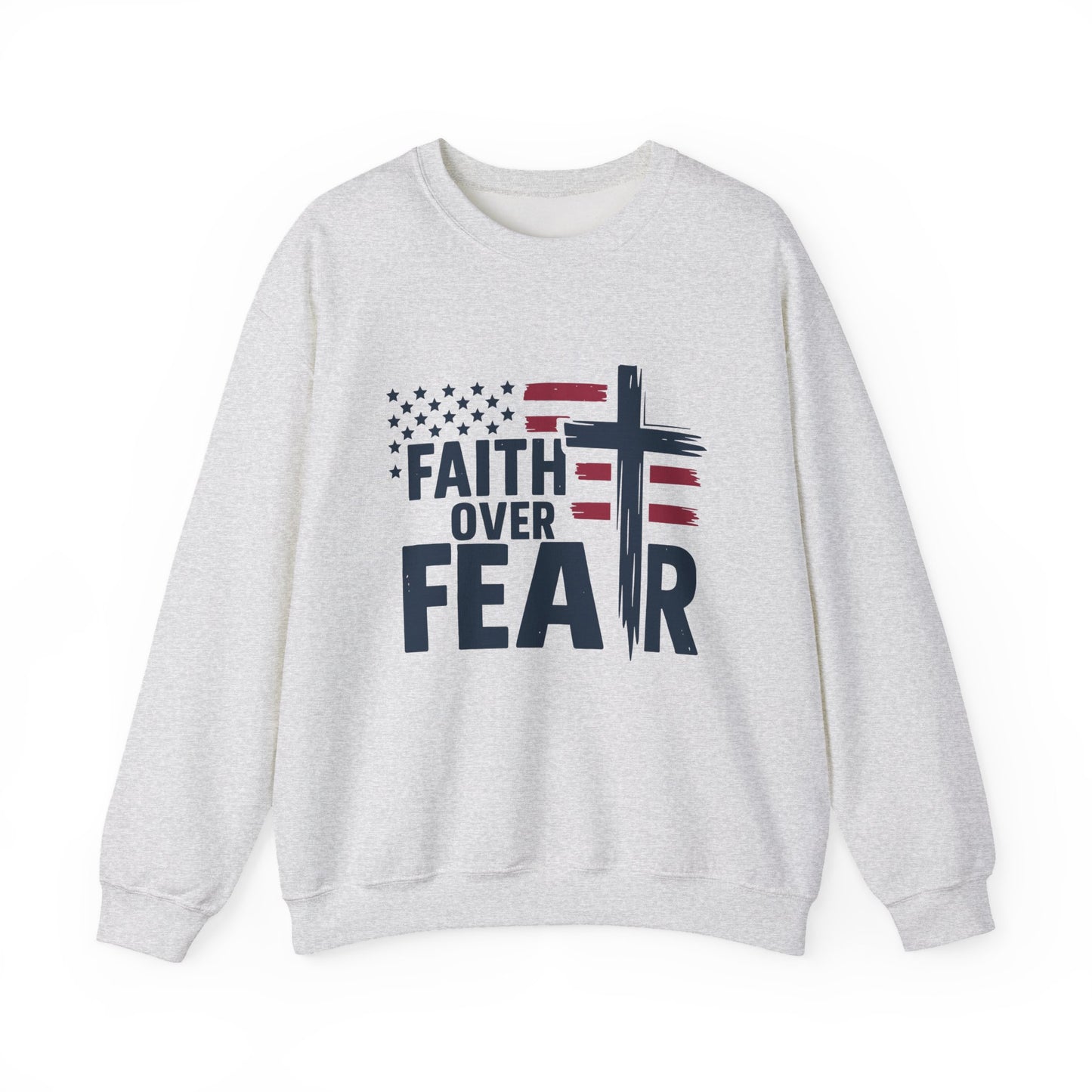 "Faith Over Fear" Faith Crewneck Sweatshirt