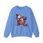 Cozy Snowman in Hot Cocoa Christmas Crewneck Sweatshirt