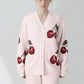 Fleece | Floral Cardigan and Pajamas