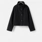 Women's Short Coat with Chic High Collar - Samberule