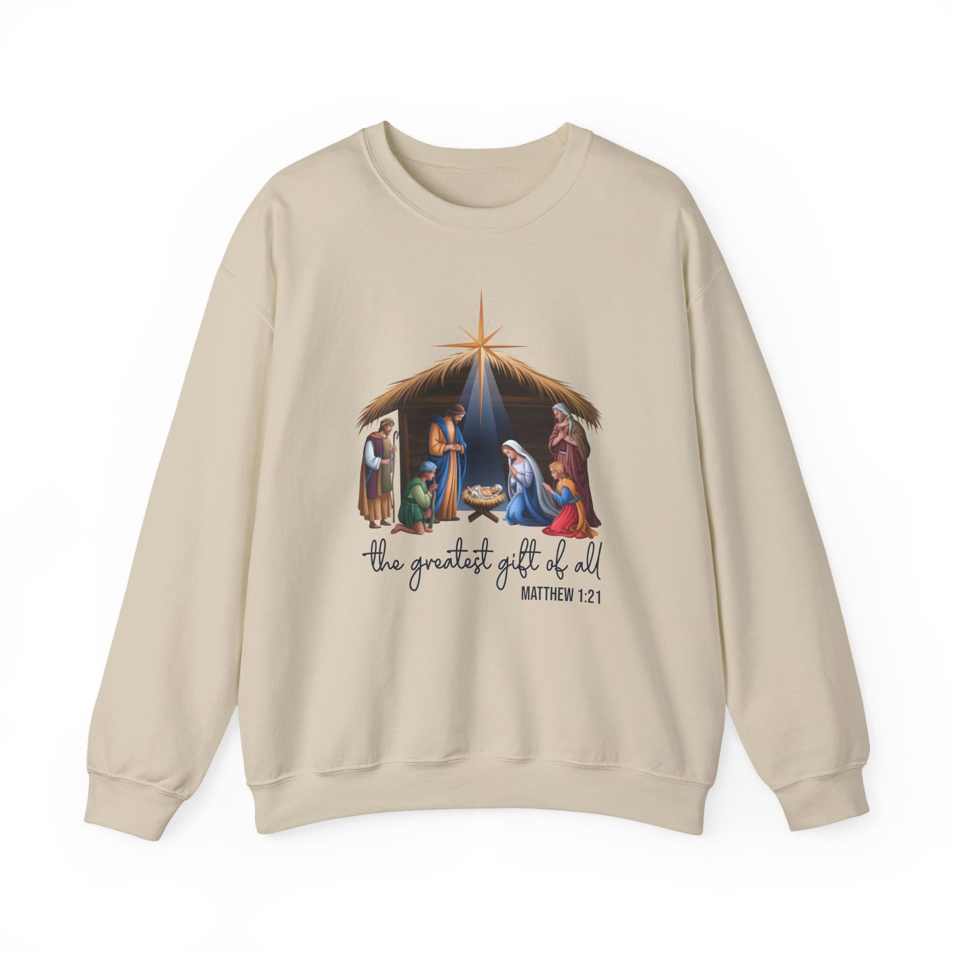 The Greatest Gift Of All Christmas Crewneck Sweatshirt - Samberule