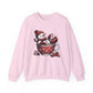 Cozy Snowman in Hot Cocoa Christmas Crewneck Sweatshirt