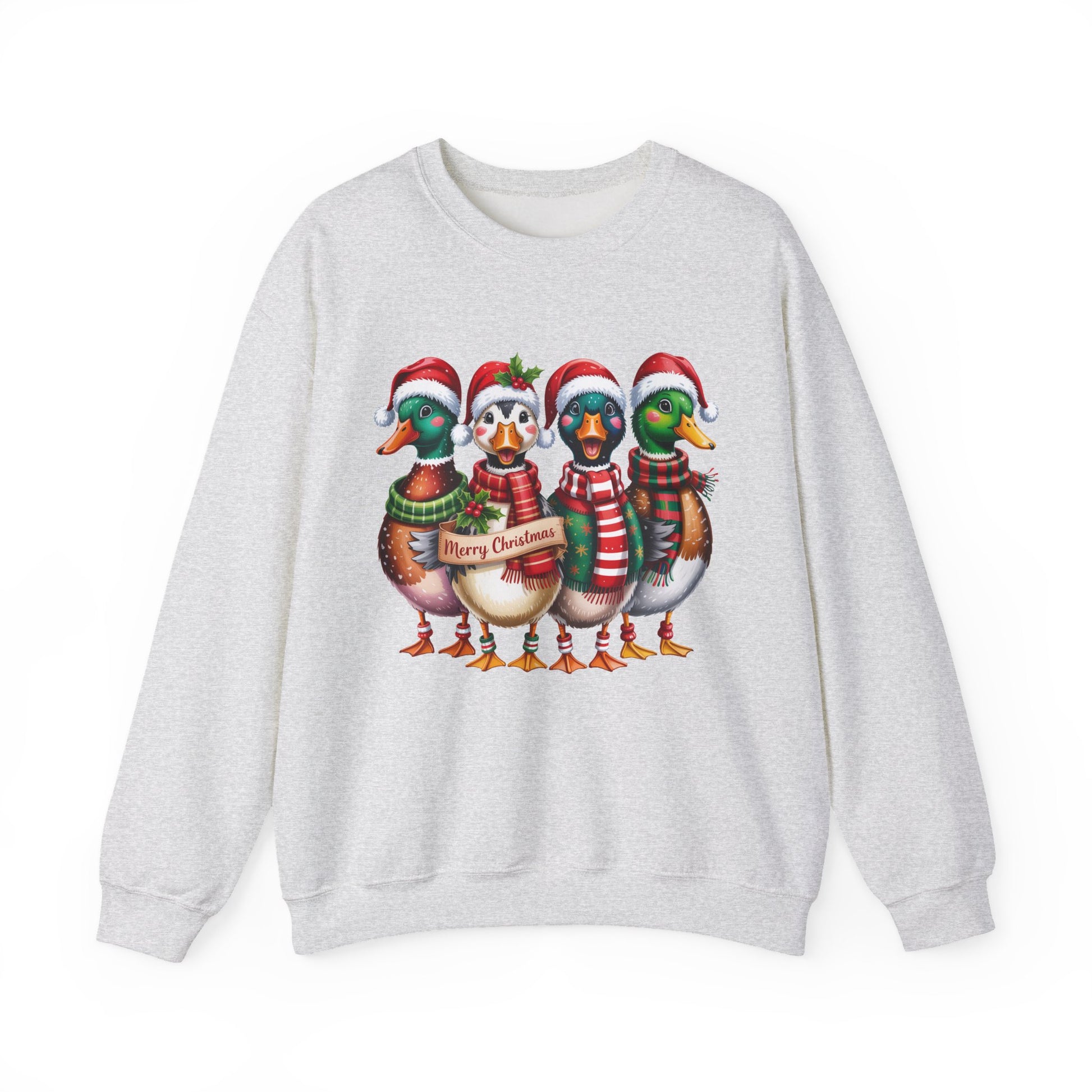 Festive Duck Christmas Crewneck Sweatshirt - Samberule