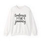 Embrace the Journey Motivational Crewneck Sweatshirt