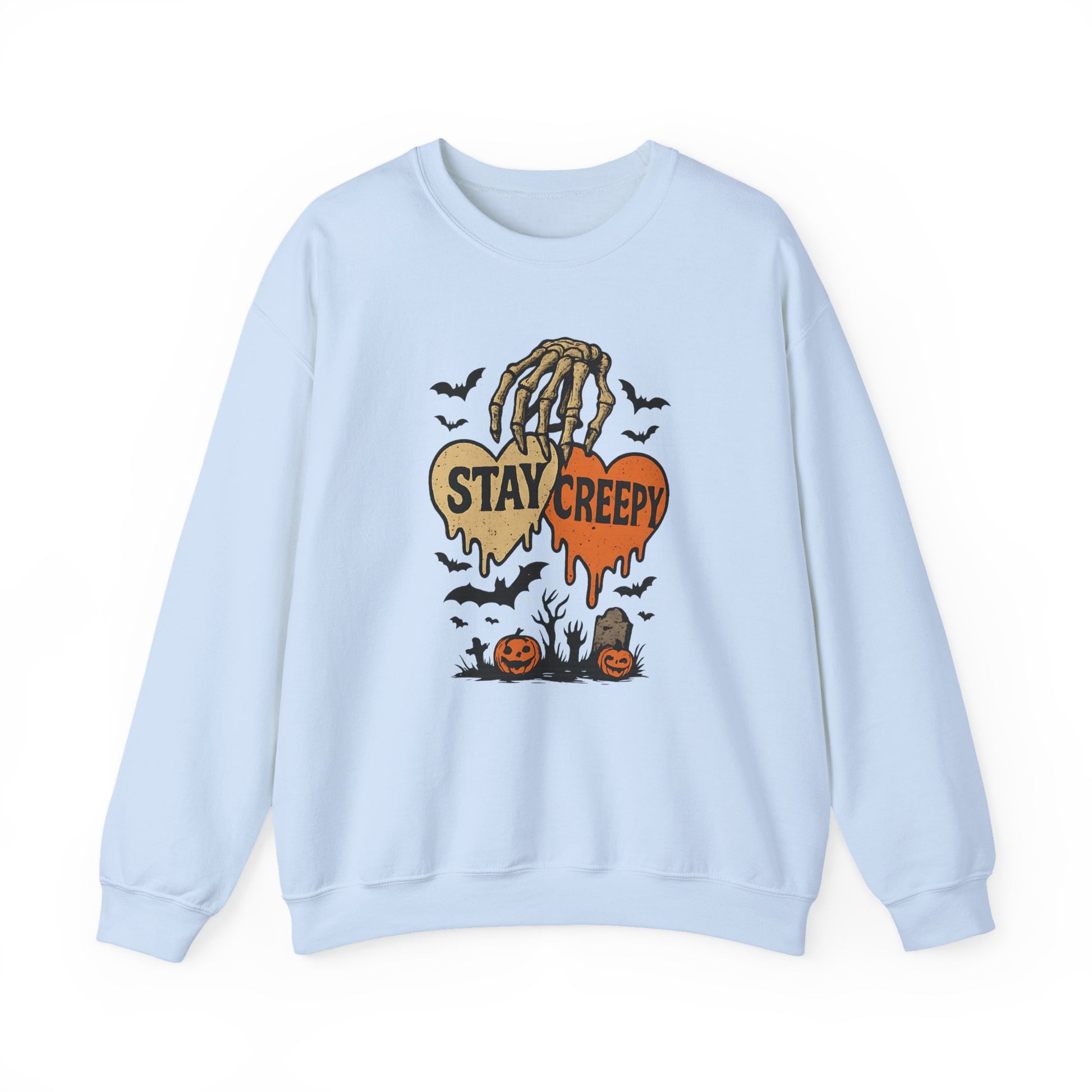 Stay Creepy Halloween Crewneck Sweatshirt - Samberule