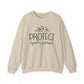 Protect Your Peace Motivational Crewneck Sweatshirt