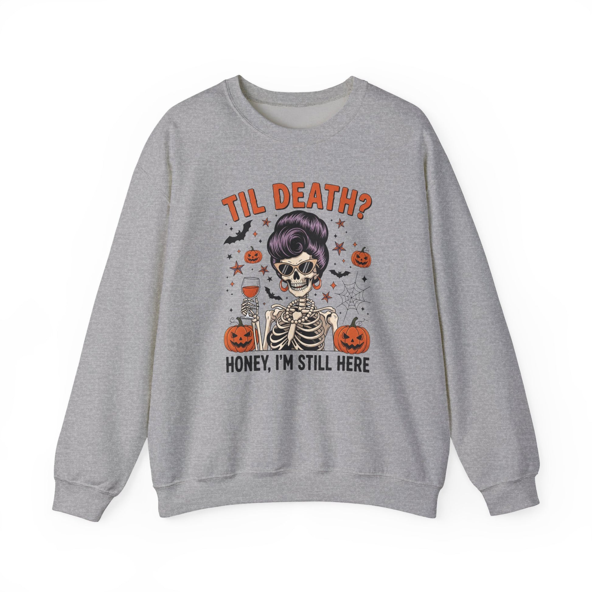 Spooky Vintage Style Halloween Crewneck Sweatshirt - Samberule