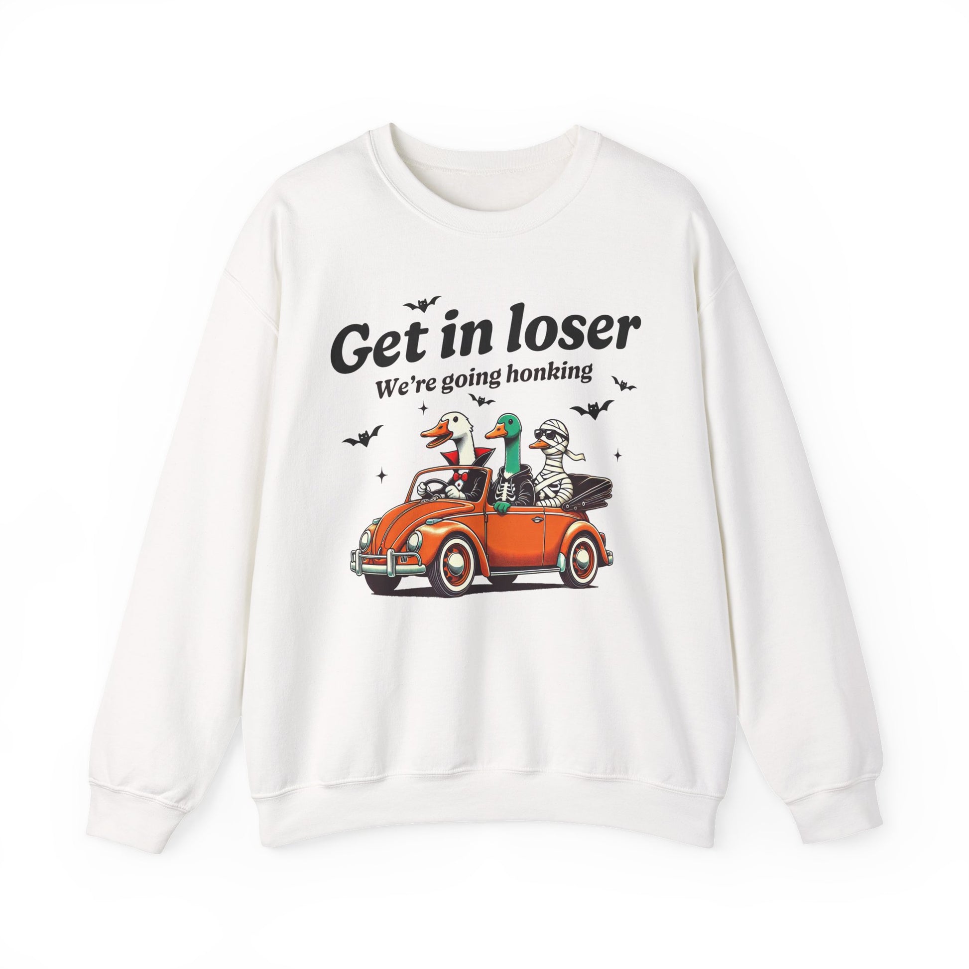 Get in Loser, We're Going Honking Halloween Crewneck Sweatshirt - Samberule
