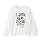 Today Is A Good Day Motivational Crewneck Sweatshirt