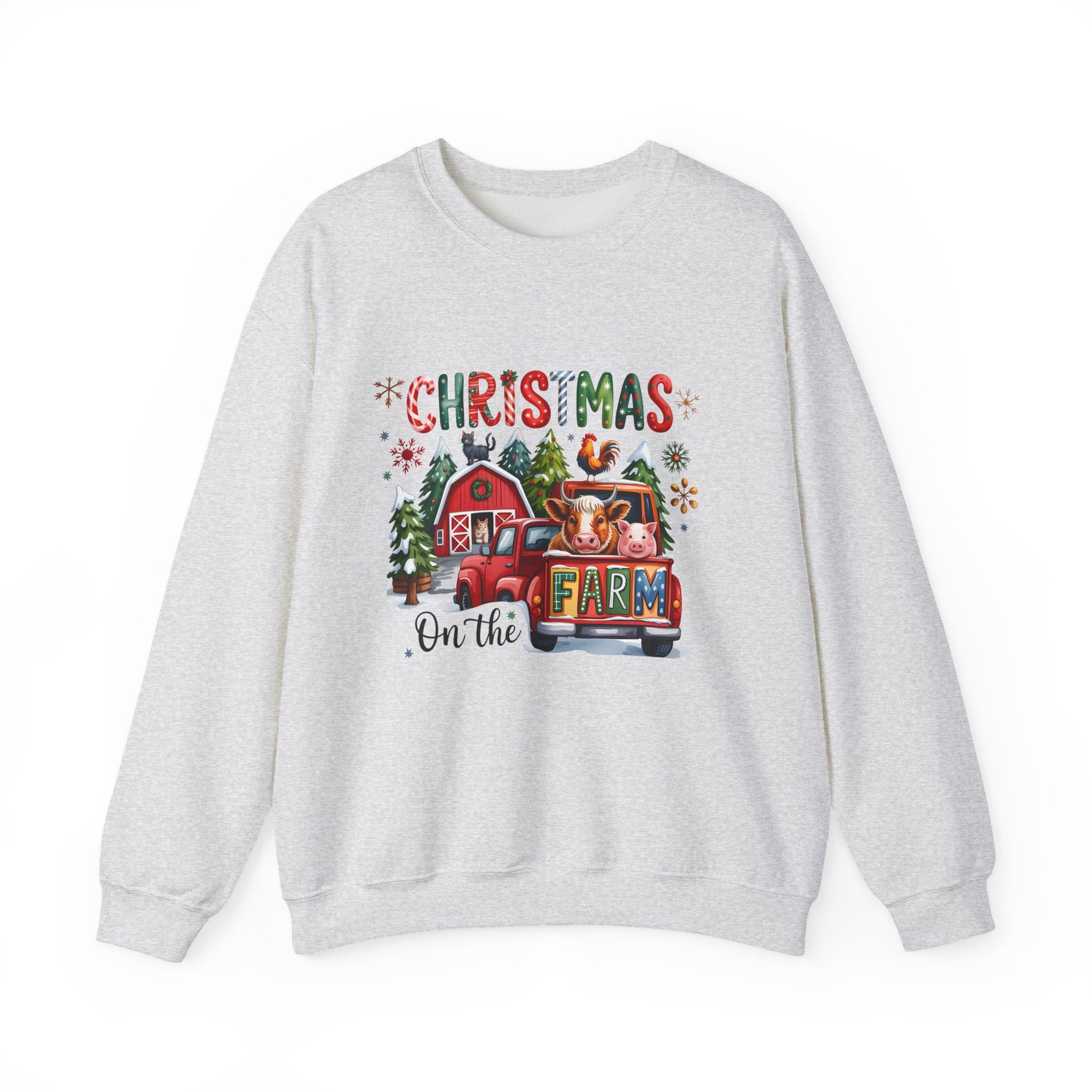 Christmas on the Farm Crewneck Sweatshirt - Samberule