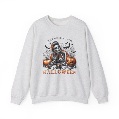 Halloween Skeleton Halloween Crewneck Sweatshirt - Samberule