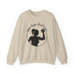 Gym Hair Don't Care Gym Crewneck Sweatshirt