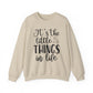 It's The Little Things In Life Motivational Crewneck Sweatshirt