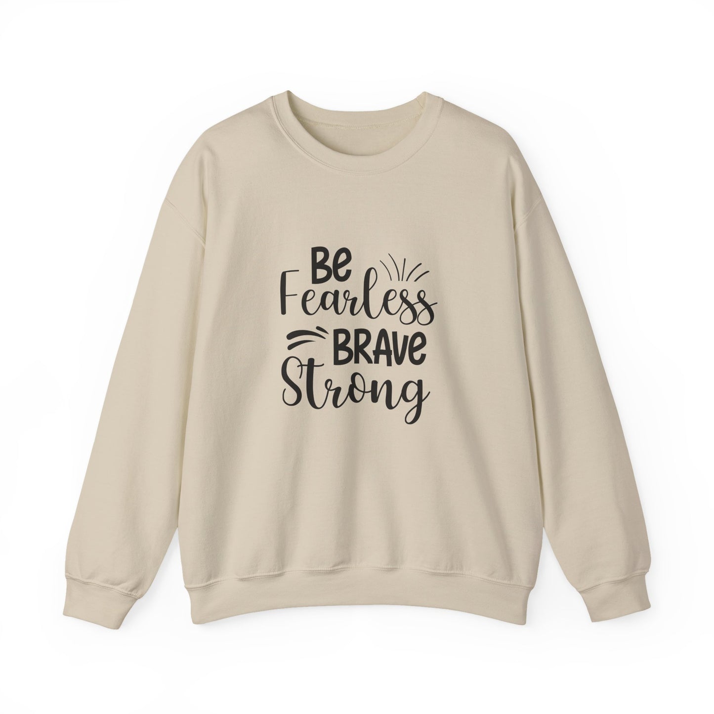 Fearless & Brave Mental Health Crewneck Sweatshirt