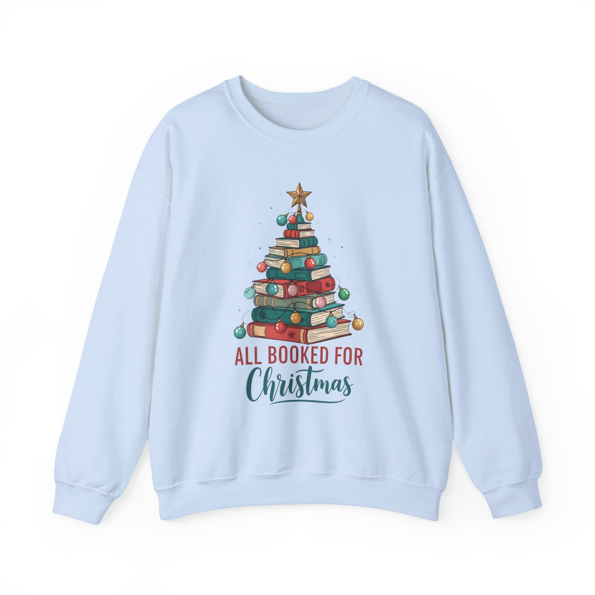 All Booked for Christmas Crewneck Sweatshirt - Samberule