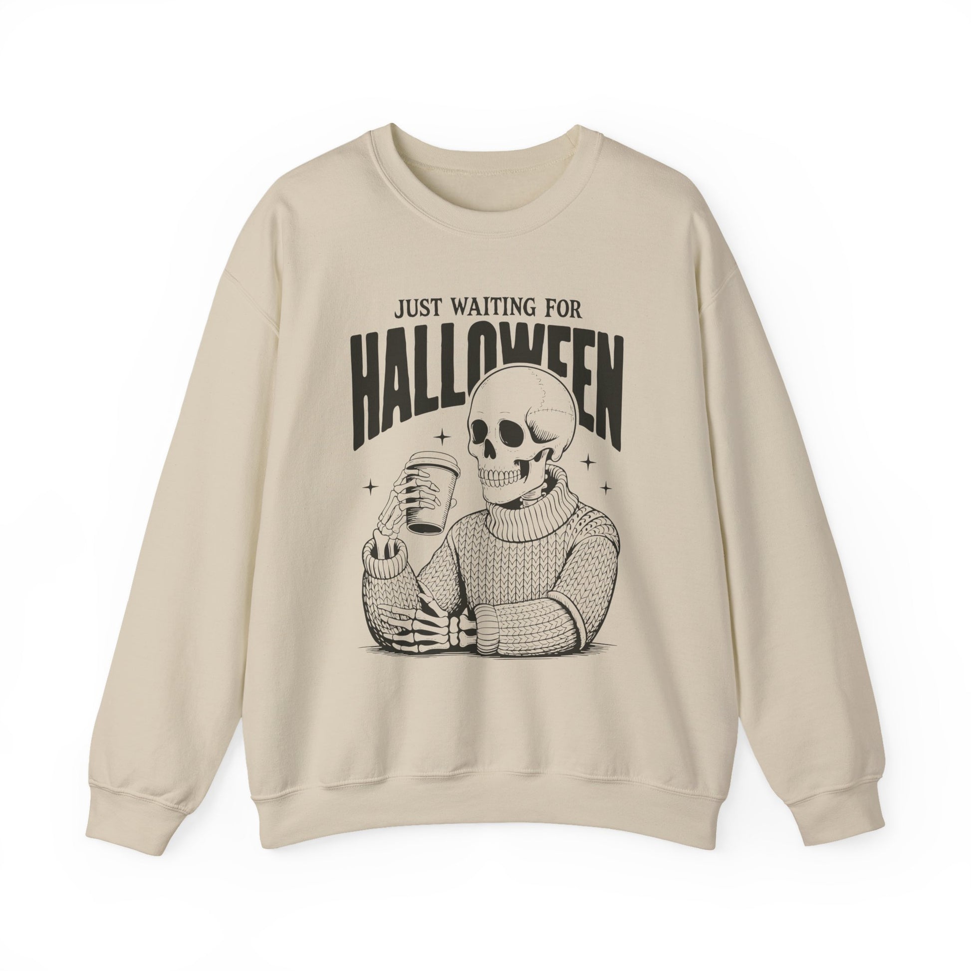 Just Waiting for Halloween Crewneck Sweatshirt - Samberule