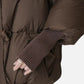 Women’s Puffer Jacket with Fur-Collar - Samberule