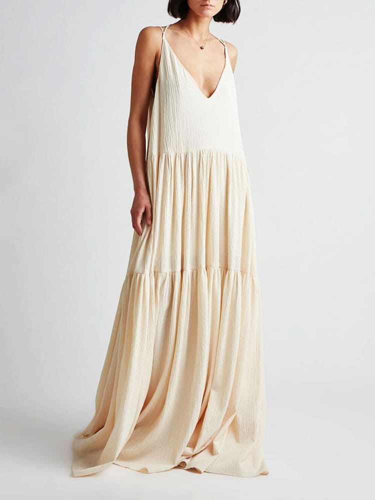Evelyn - Sleeveless Maxi Sundress - Samberule