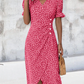 Evelyn - Wrap Midi Dress - Samberule