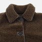 Women’s Reversible Brown Teddy Jacket - Samberule
