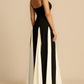 Elegance Panelled Tulle A-line Slip Maxi Dress