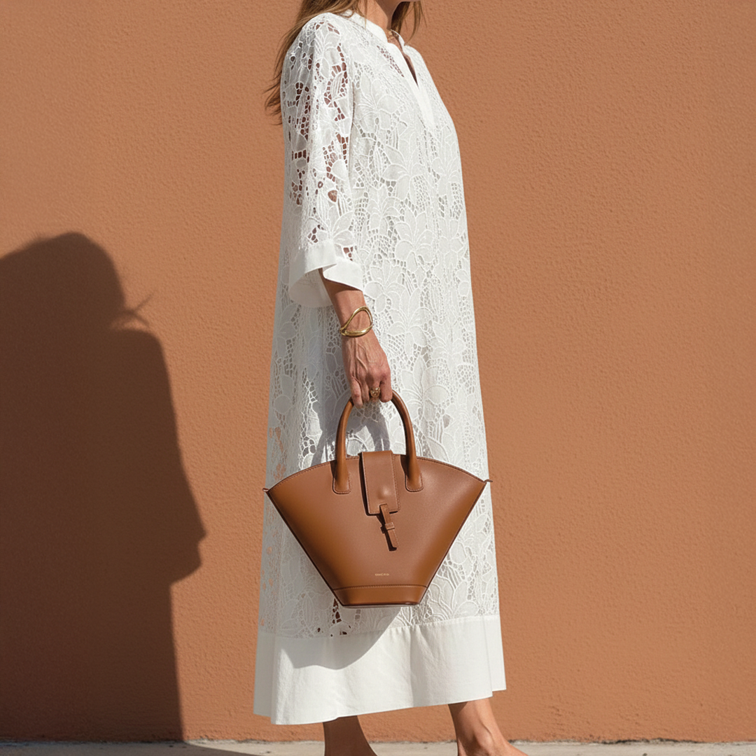 Avery - Lace Layered Dress - Samberule