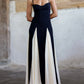 Elegance Panelled Tulle A-line Slip Maxi Dress