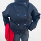 Women's Short Coat with Chic High Collar - Samberule