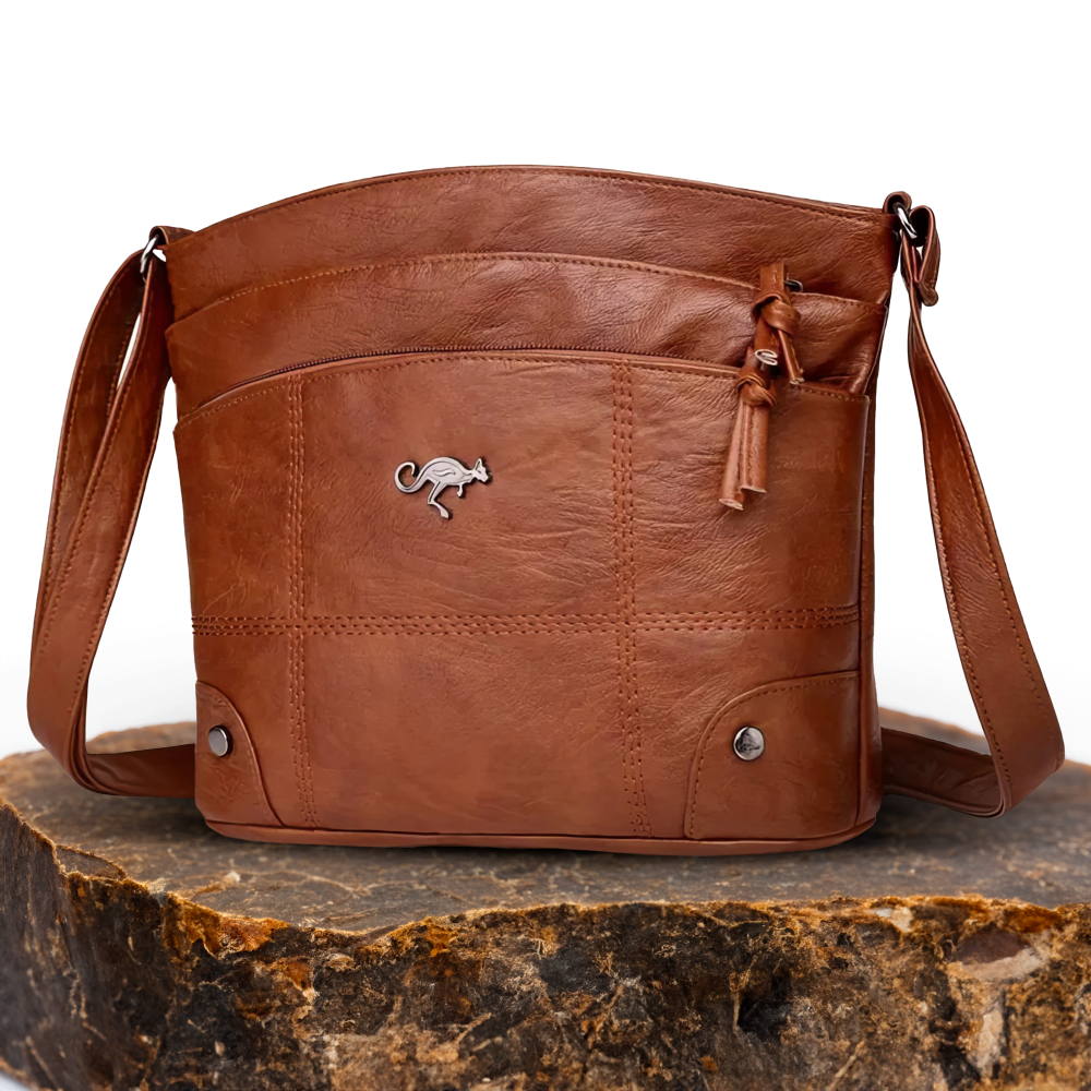 Carolyn - Vegan Leather Crossbody Bag - Samberule