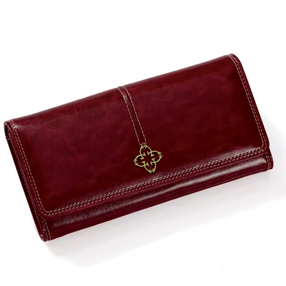 Sandra - Leather Bifold Wallet - Samberule