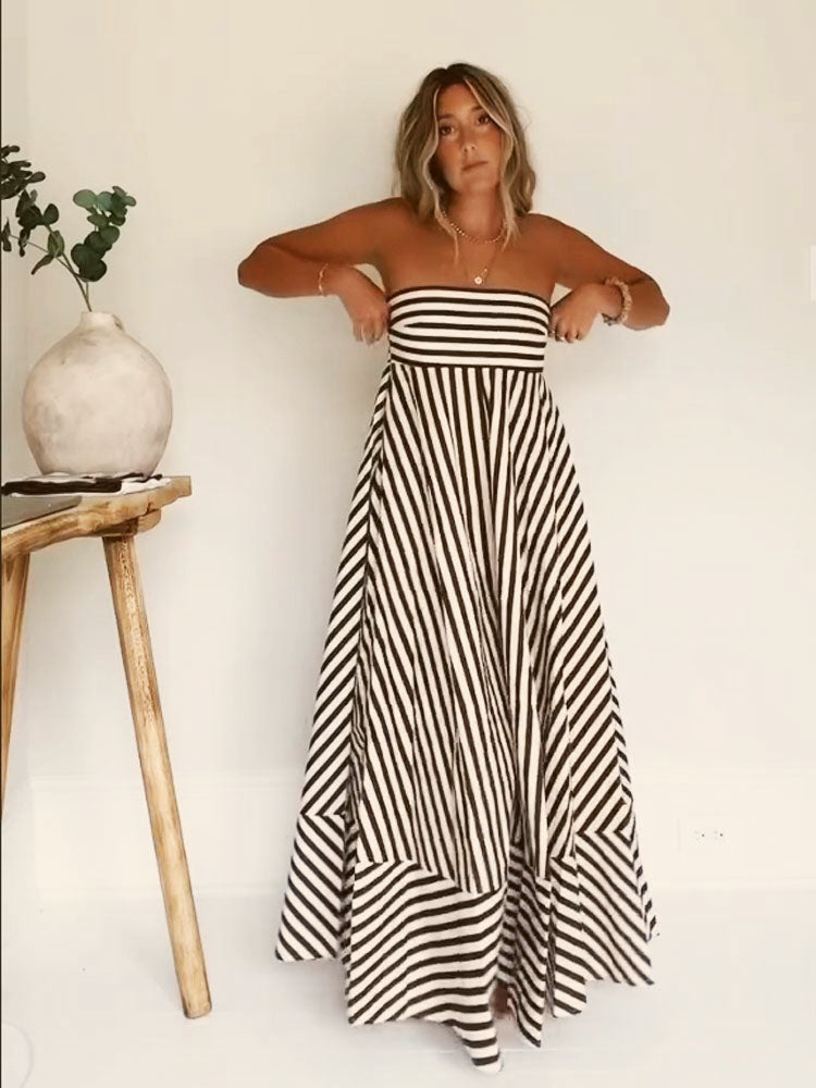 Claire - Strapless Maxi Dress - Samberule