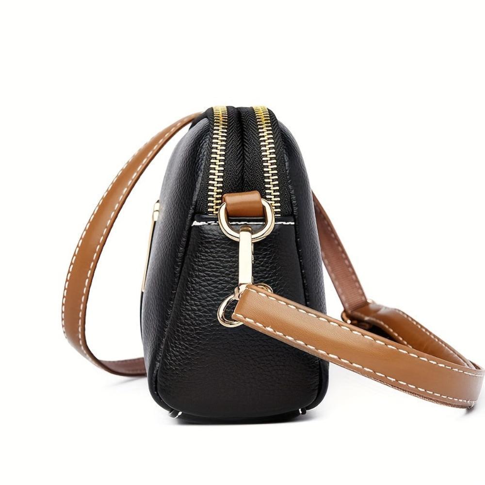 Elaine - Vegan Leather Crossbody Bag - Samberule