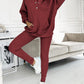 Casual and Comfortable Three-piece Sweatshirt Set