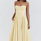 Natalie - Pleated Midi Dress - Samberule