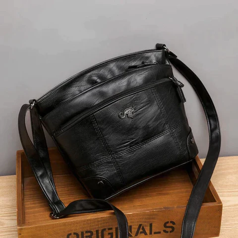 Carolyn - Vegan Leather Crossbody Bag - Samberule