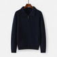 Men's Wool Zip-Up Sweater for Business