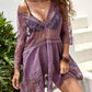 Loose Lace Beach Vacation Bikini Cover-Up Dress