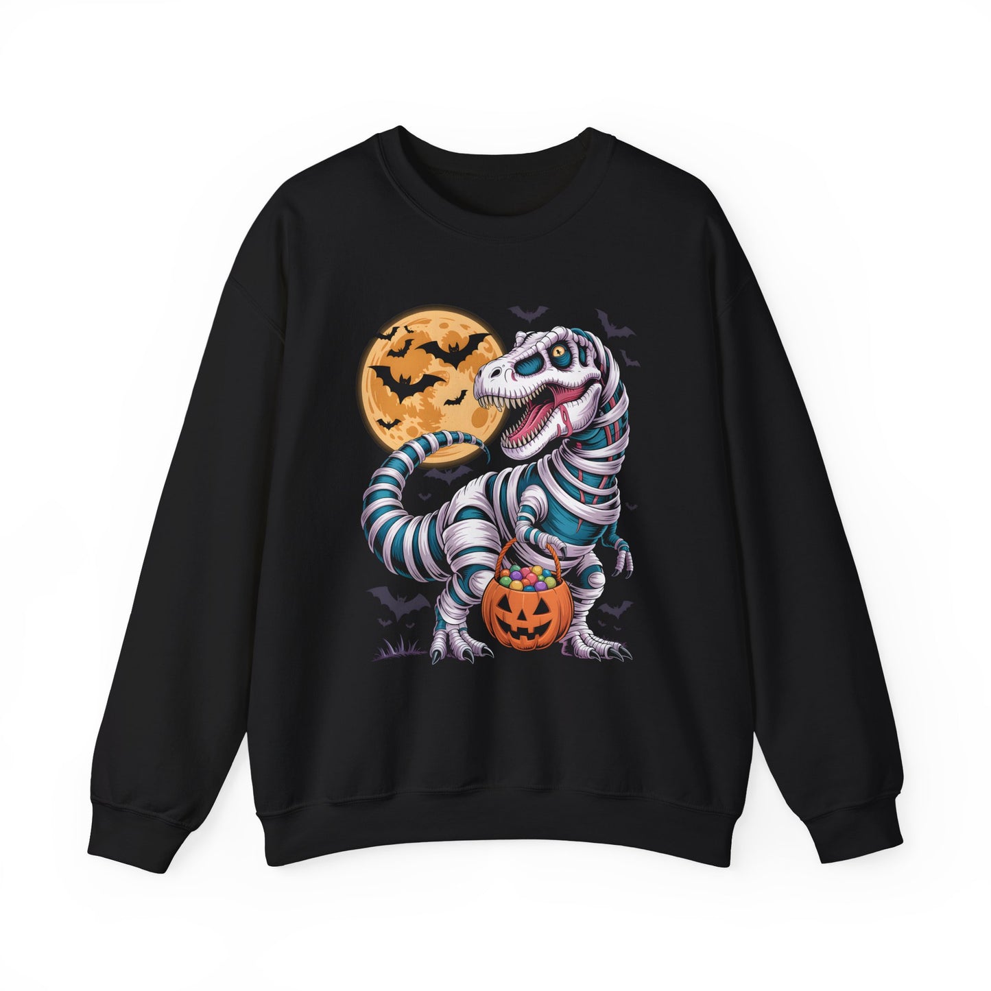 Dinosaur Halloween Crewneck Sweatshirt - Samberule