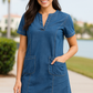 Michele - Denim Casual Dress - Samberule
