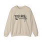 You Are Enough Motivational Crewneck Sweatshirt