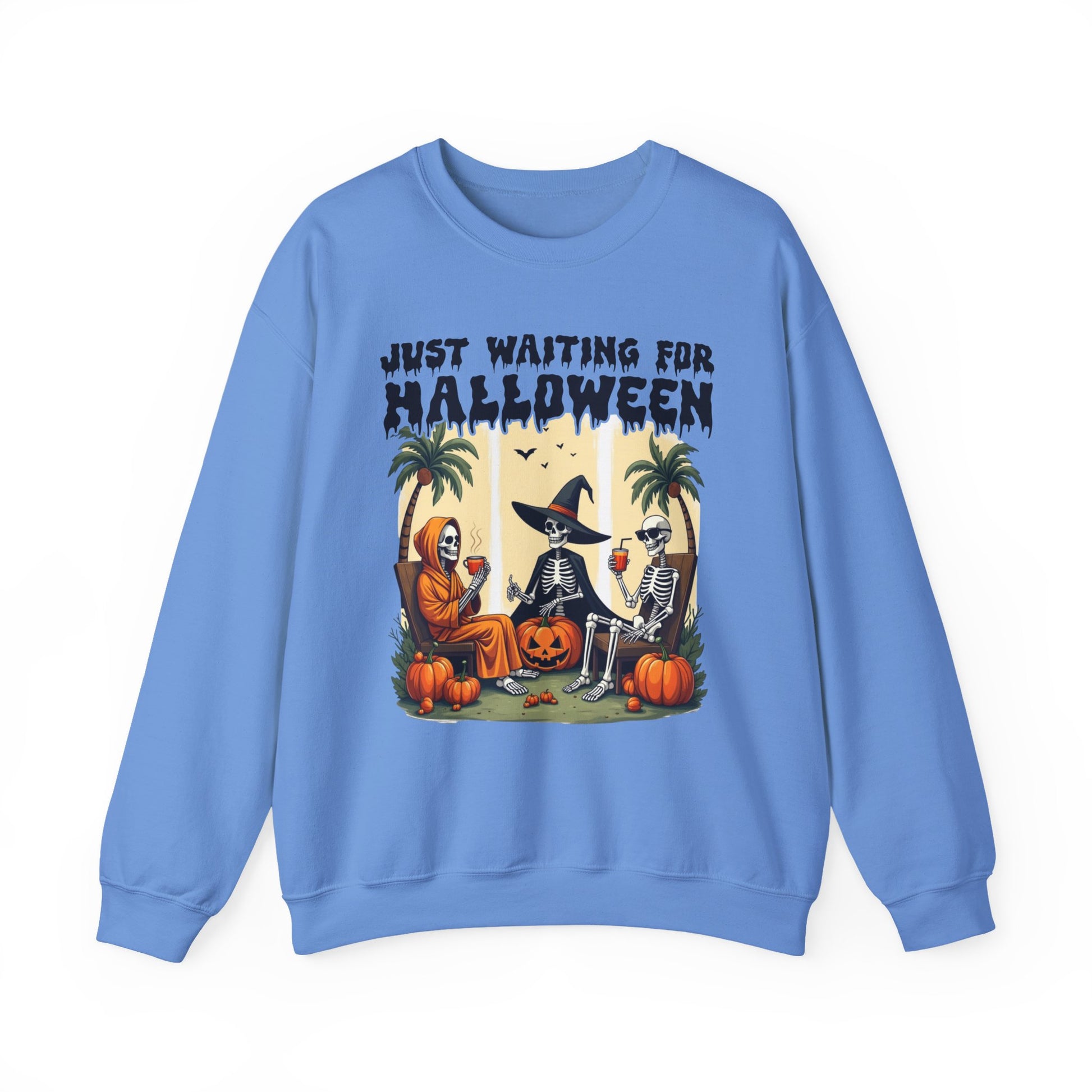 Just Waiting for Halloween Crewneck Sweatshirt - Samberule