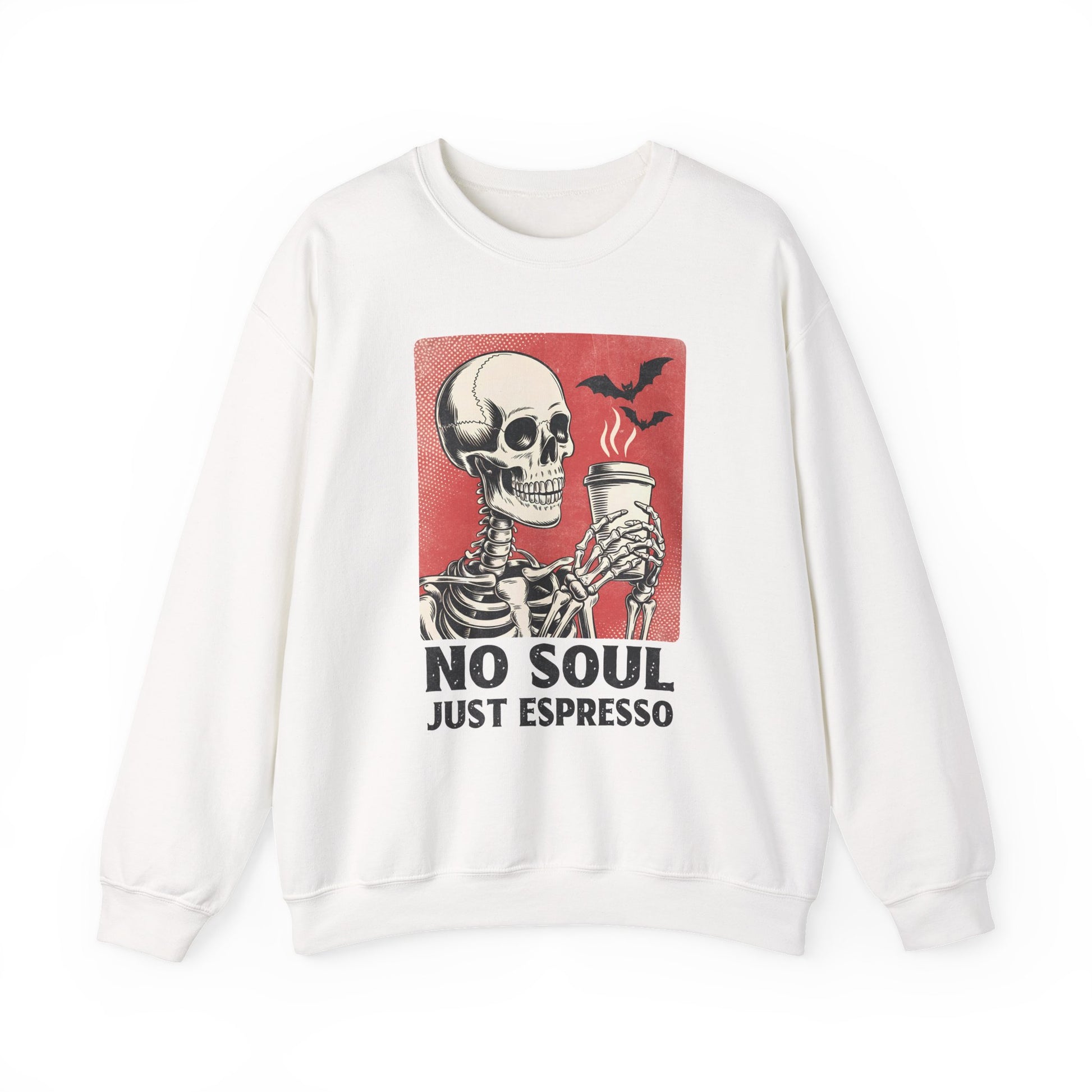 No Soul Just Espresso Halloween Crewneck Sweatshirt - Samberule