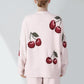 Fleece | Floral Cardigan and Pajamas