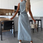Claire - Denim Shirt Dress - Samberule